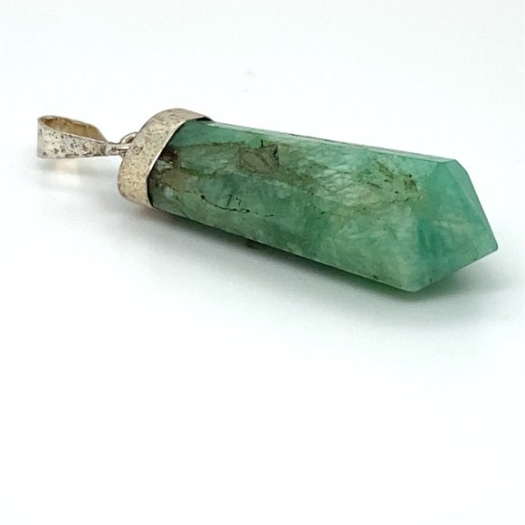 Amazonite 22.00ct Solid 925 Sterling Silver Pendant - Picture 10 of 11